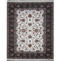Иранский ковер Rishim 35032 Крем-синий